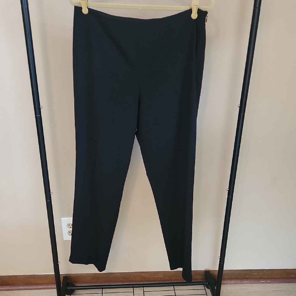 Peace Of Cloth | Anthro | Elegant Black Women's Straight Leg Pants